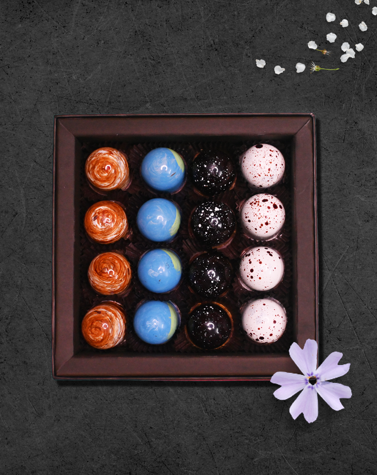 Praline Bonbons - Almond & Pistachio
