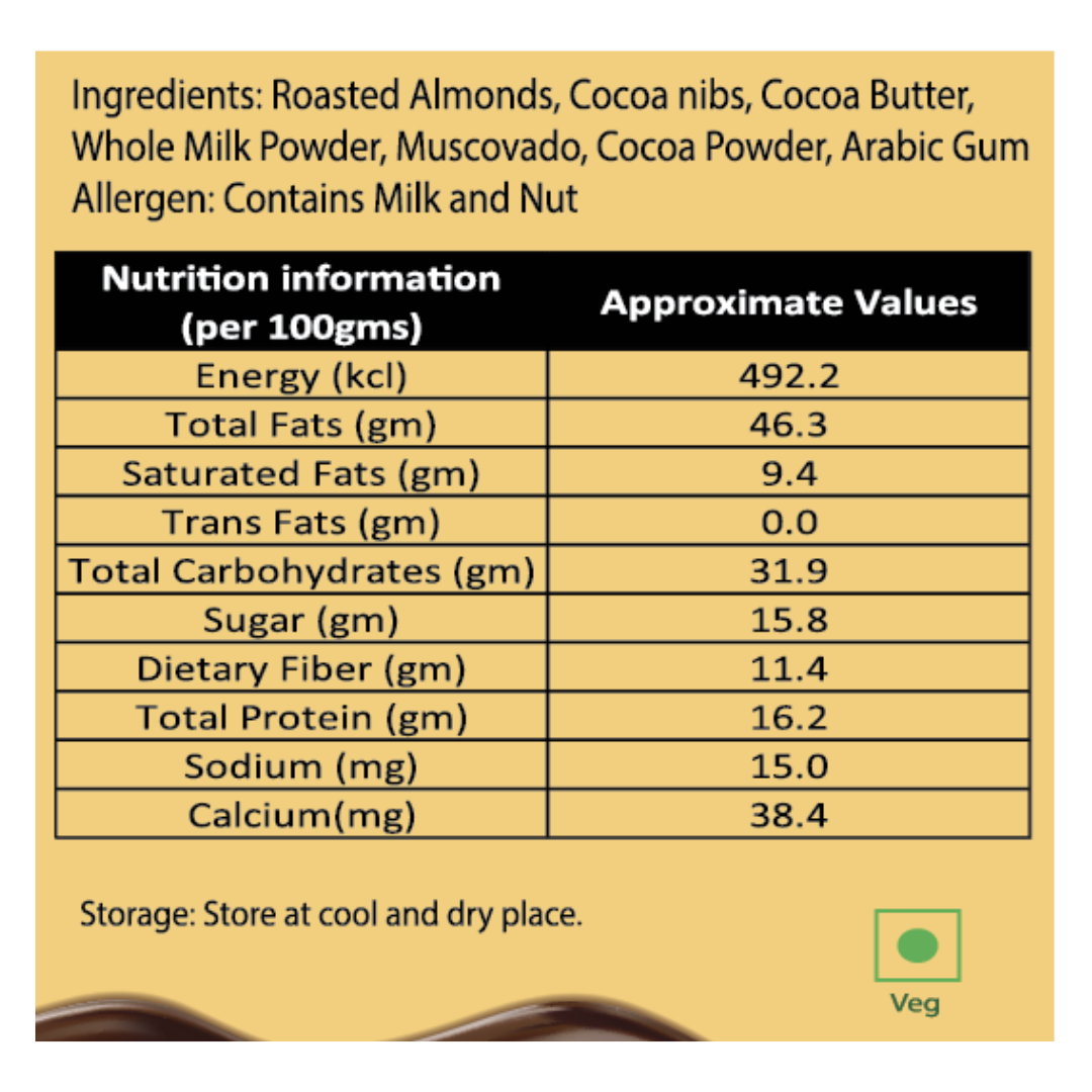 Almond Dragees Craft Chocolate | 110 gms