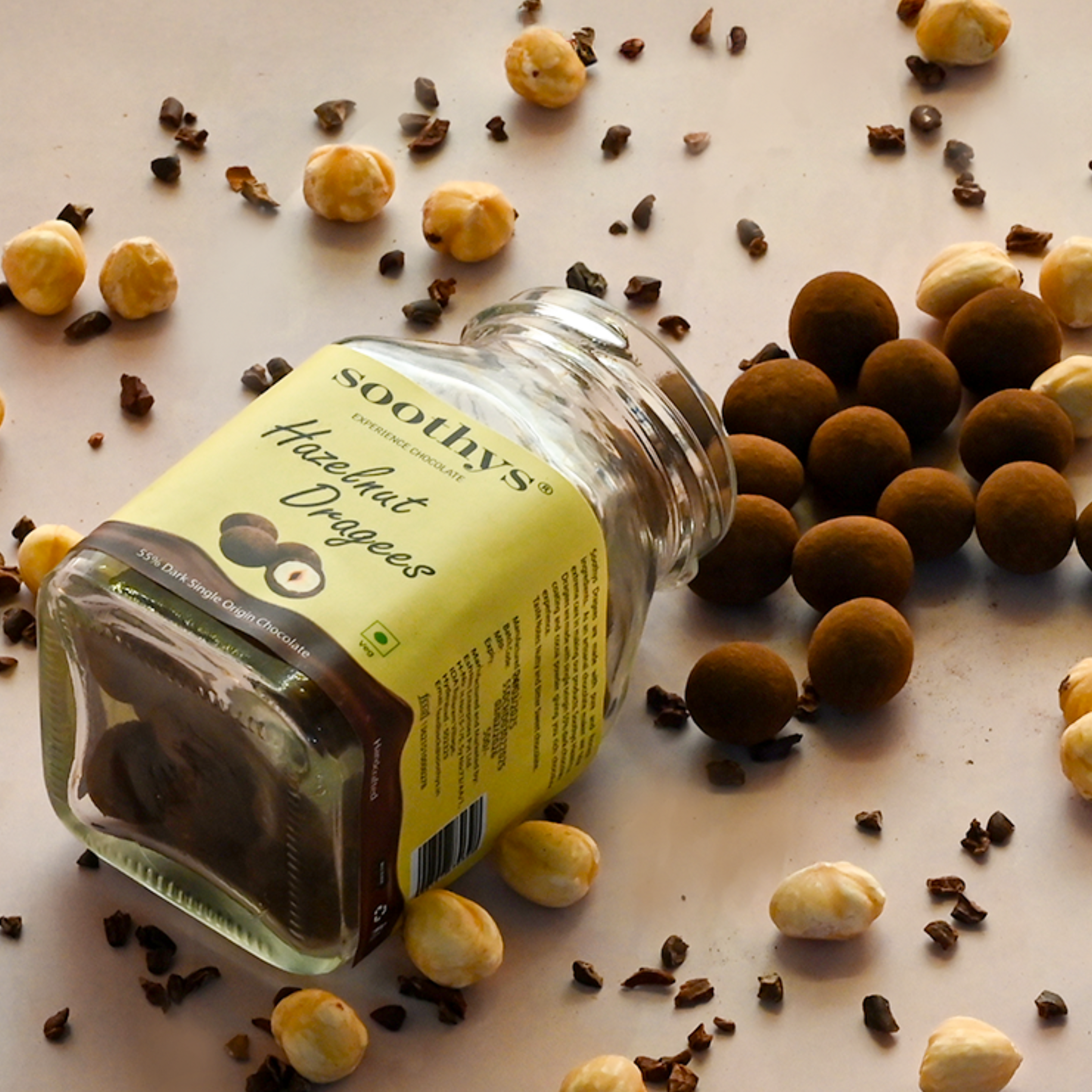 Soothys Hazelnut Dragees Craft Chocolate
