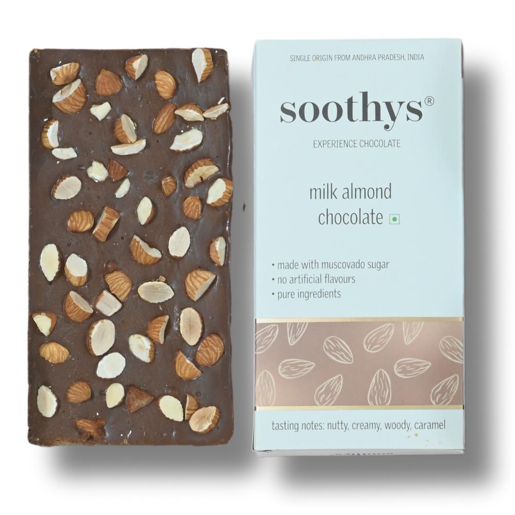 Value Combo - Milk Almond Chocolate Bars (40gms - 5 bars)