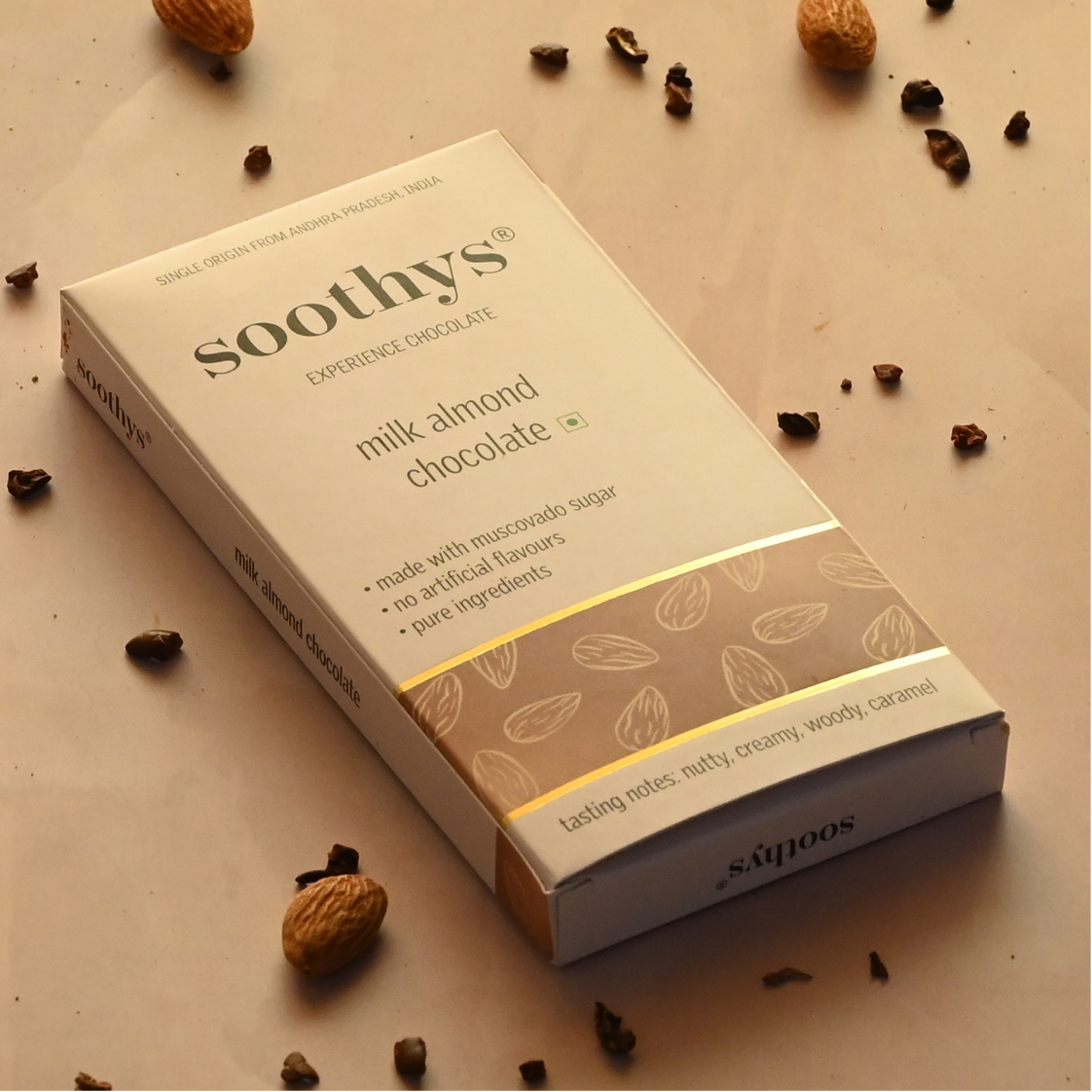 Soothys Almond Milk Craft Chocolate Bar