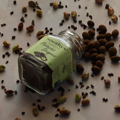 Pistachio Dragees Craft Chocolate | 110 gms